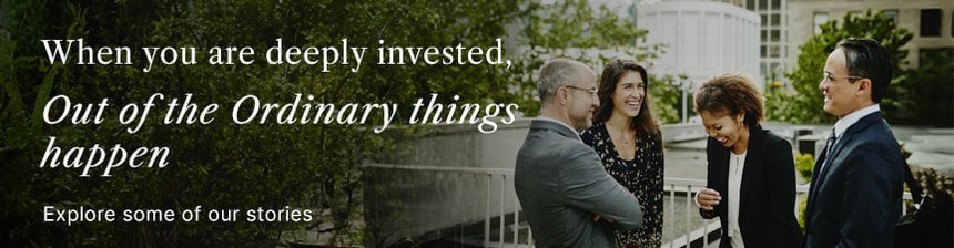 Deeply invested campaign banner